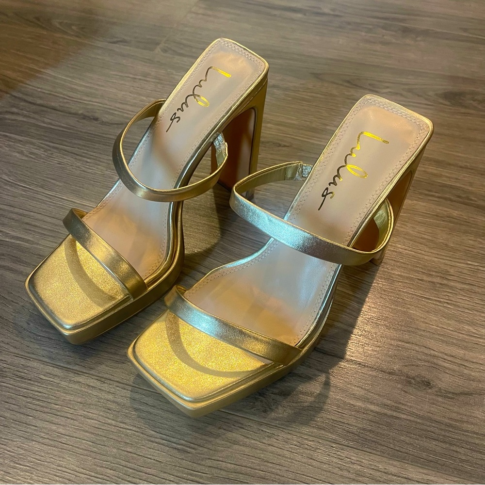 Lulu’s Gold Heels